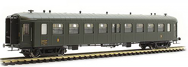 REE Modeles VB-271 - French SNCF Passenger Car OCEM RA  B9myfi 54670 SNCF Era III